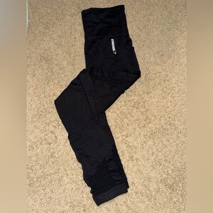 Gymshark Women’s Textured Black Leggings